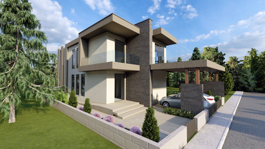 döşemealtı modern villa 199 m2
