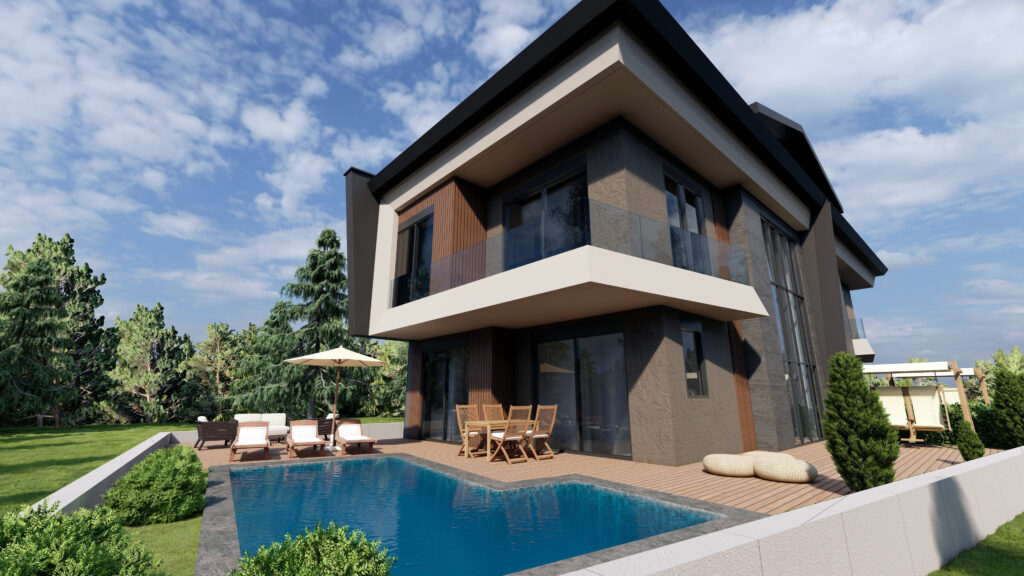 döşemealtı ikiz villa